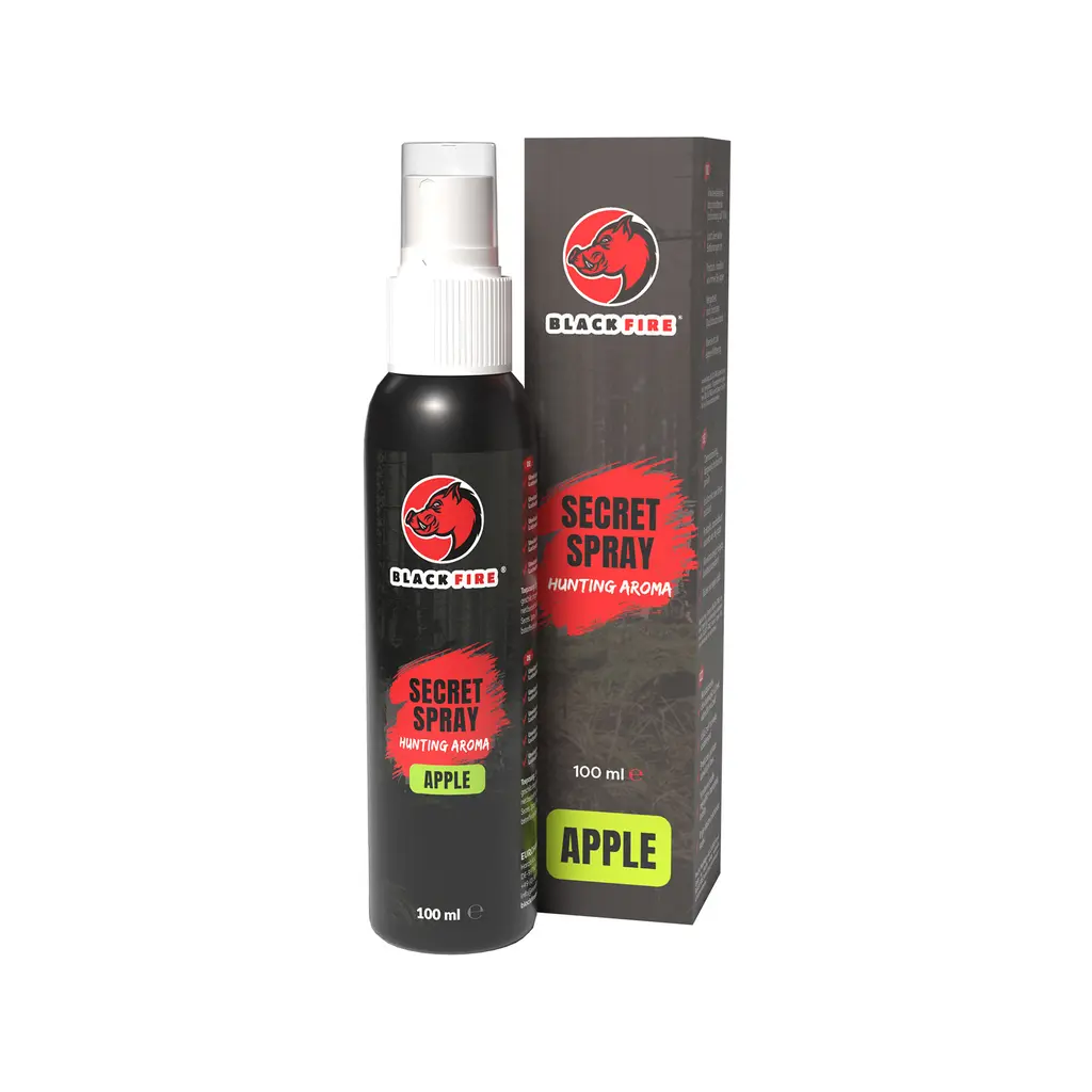BLACK FIRE - Secret Spray Apple 100 ml Sprühflasche mit Verpackung