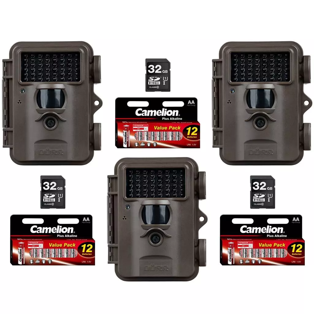 Dörr SnapShot Mini Black 30MP 4K 3er Starter-Kit
