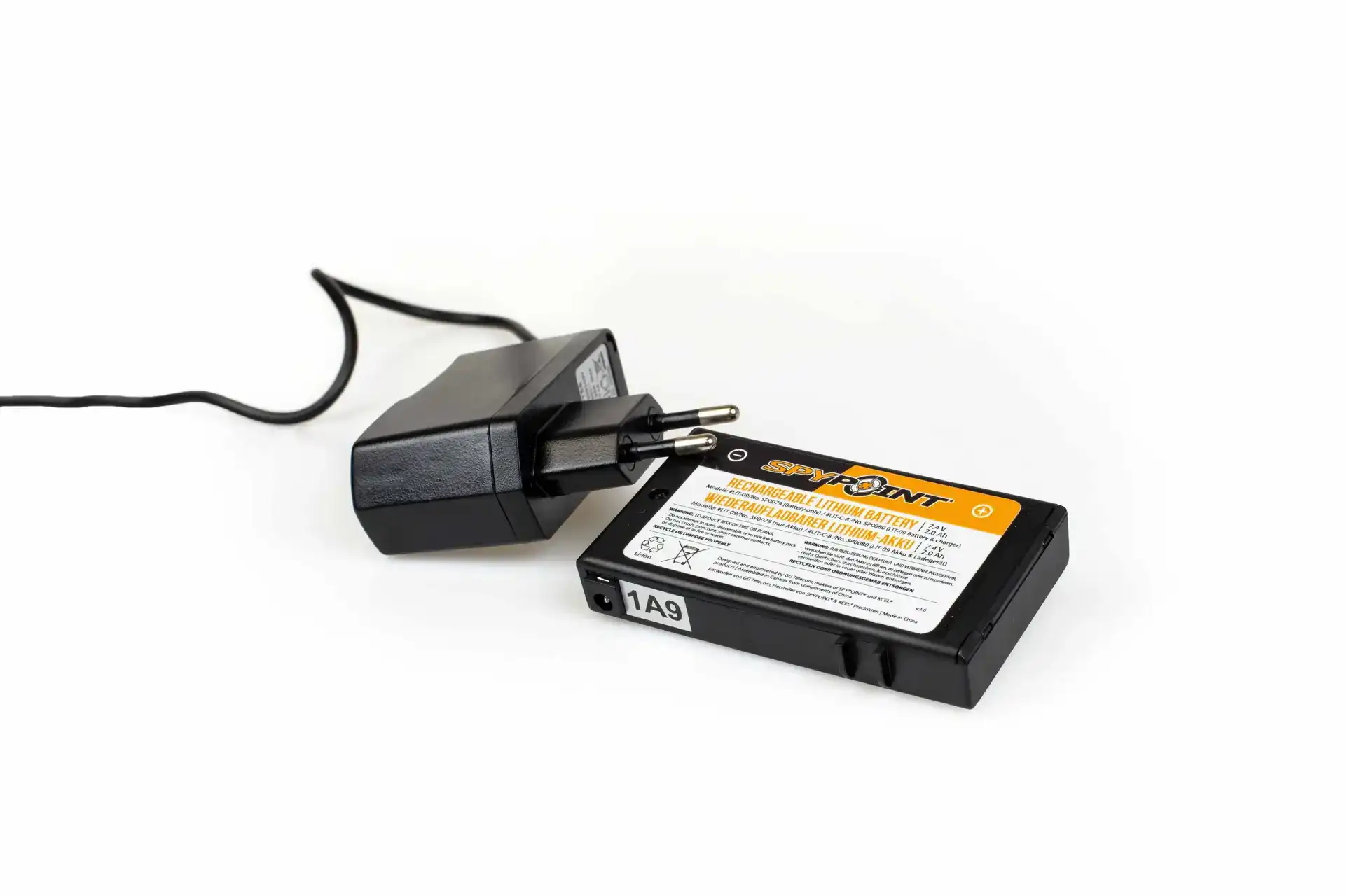 SPYPOINT Lithium-Akku mit Ladegerät SPYPOINT Lithium-Akku mit Ladegerät